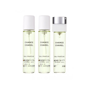 Chanel Chance Eau Fraiche Eau de Toilette 3 x 20 ml Nachfüllpackung