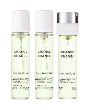 Chanel Chance Eau Fraiche Eau de Toilette 3 x 20 ml Nachfüllpackung