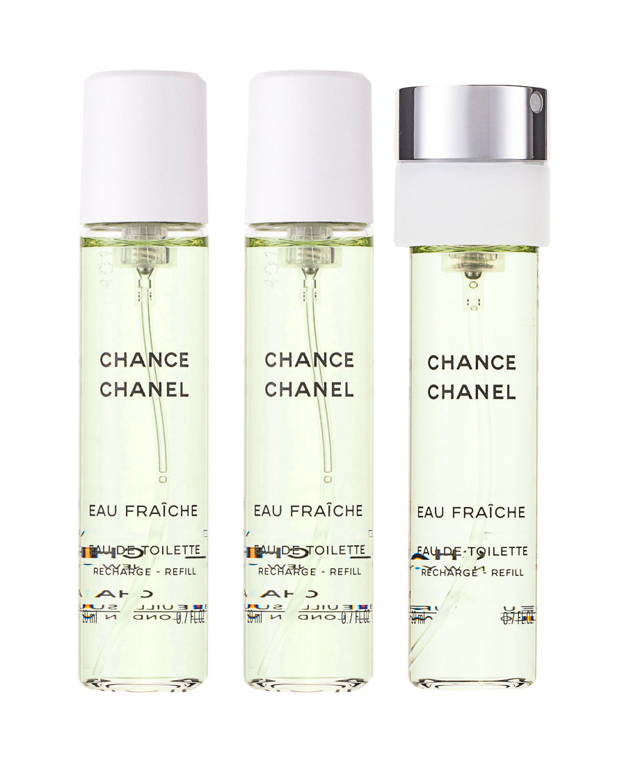 Chanel Chance Eau Fraiche Eau de Toilette 3 x 20 ml Nachfüllpackung
