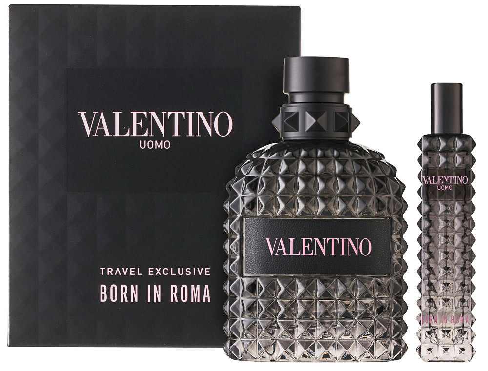 Valentino Uomo Born In Roma Eau de Toilette Set 100 ml + 15 ml