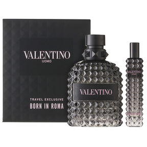Valentino Uomo Born In Roma Eau de Toilette Set 100 ml + 15 ml