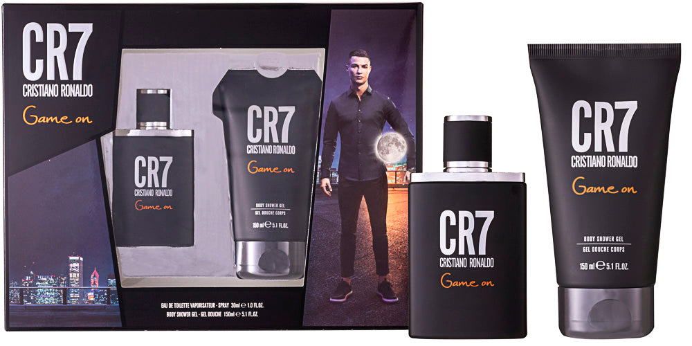 Cristiano Ronaldo CR7 Game on Eau de Toilette Set 30 ml + 150 ml Duschgel