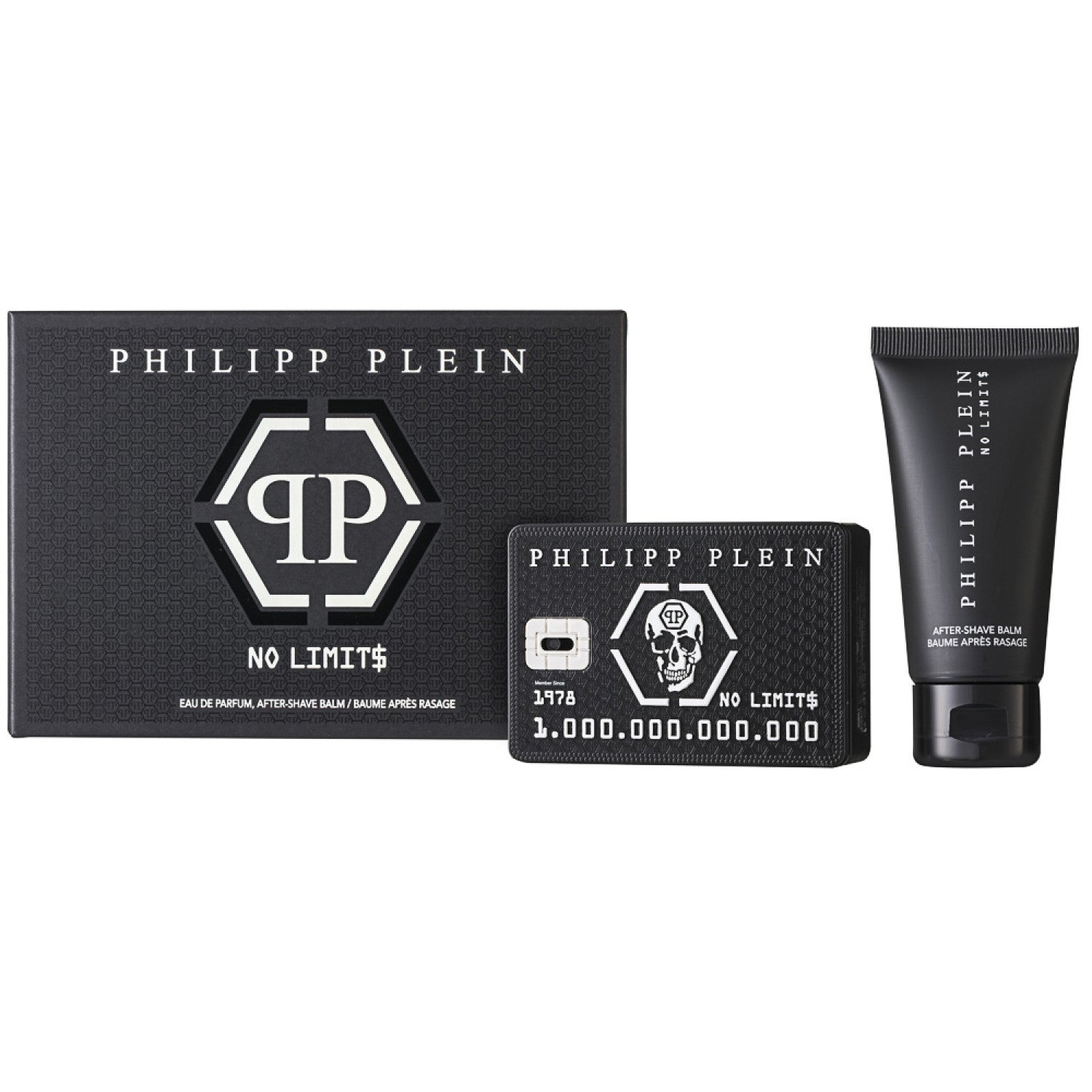 Philipp Plein No Limits Eau de Parfum Set 50 ml + 50 ml After Shave Balm