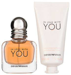 Giorgio Armani In Love With You EDP Geschenkset EDP 30 ml + 50 ml Hand Cream