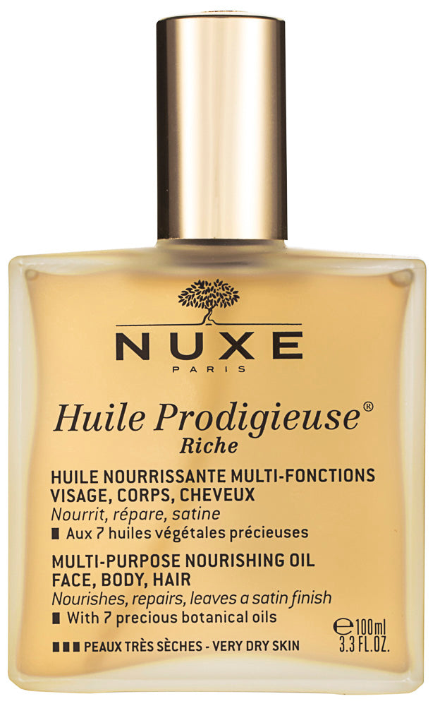 NUXE Huile Prodigieuse Riche Multi Purpose Nourishing Oil Very Dry Skin 100 ml 