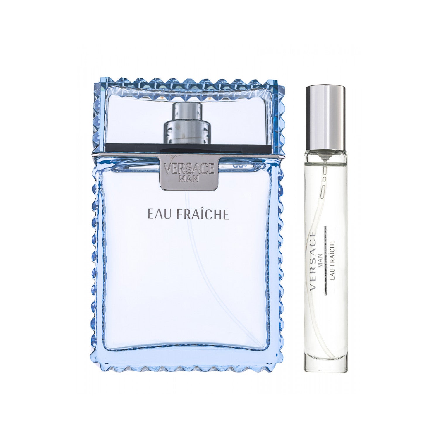 Versace Man Eau Fraiche Eau de Toilette Set 100 ml + 10 ml + Kosmetiktasche