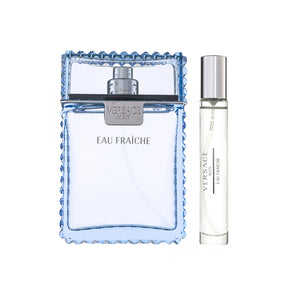 Versace Man Eau Fraiche Eau de Toilette Set 100 ml + 10 ml + Kosmetiktasche