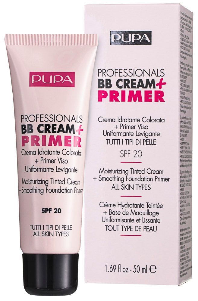 Pupa Professionals BB Cream + Primer SPF 20 50 ml / 01 Nude