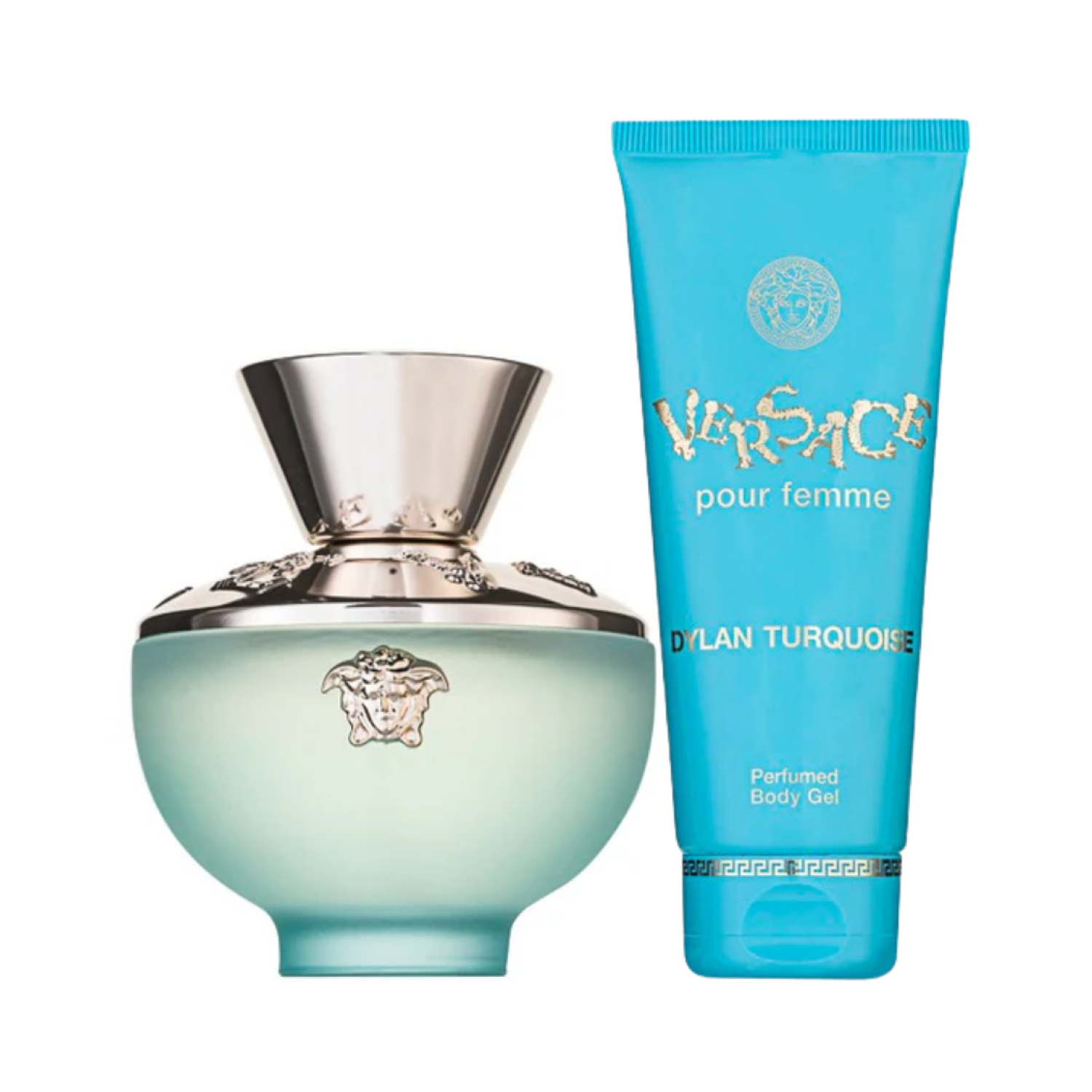Versace Dylan Turquoise Eau de Toilette Set 50 ml + 50 ml Körpergel
