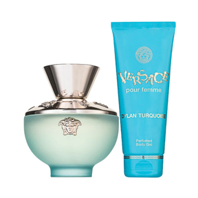 Versace Dylan Turquoise Eau de Toilette Set 50 ml + 50 ml Körpergel