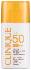 Clinique Mineral Sunscreen Fluid for Face SPF 50