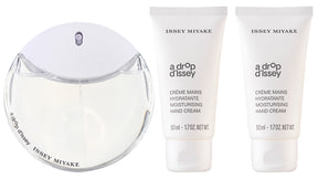 Issey Miyake A Drop D`Issey Eau de Parfum Set 50 ml + 2 x 50 ml Handcreme