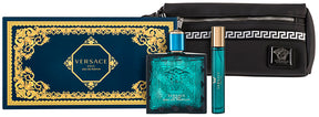 Versace Eros Pour Homme Eau de Parfum Set 100 ml + 10 ml + Tasche