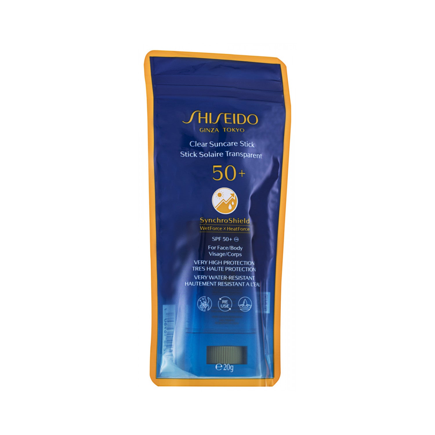 Shiseido Clear Suncare Stick SPF 50 + 20 ml