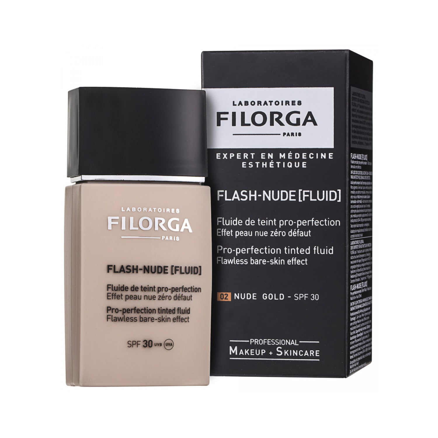 Filorga Flash Nude Fluid Foundation SPF 30 30 ml / 02 Nude Gold