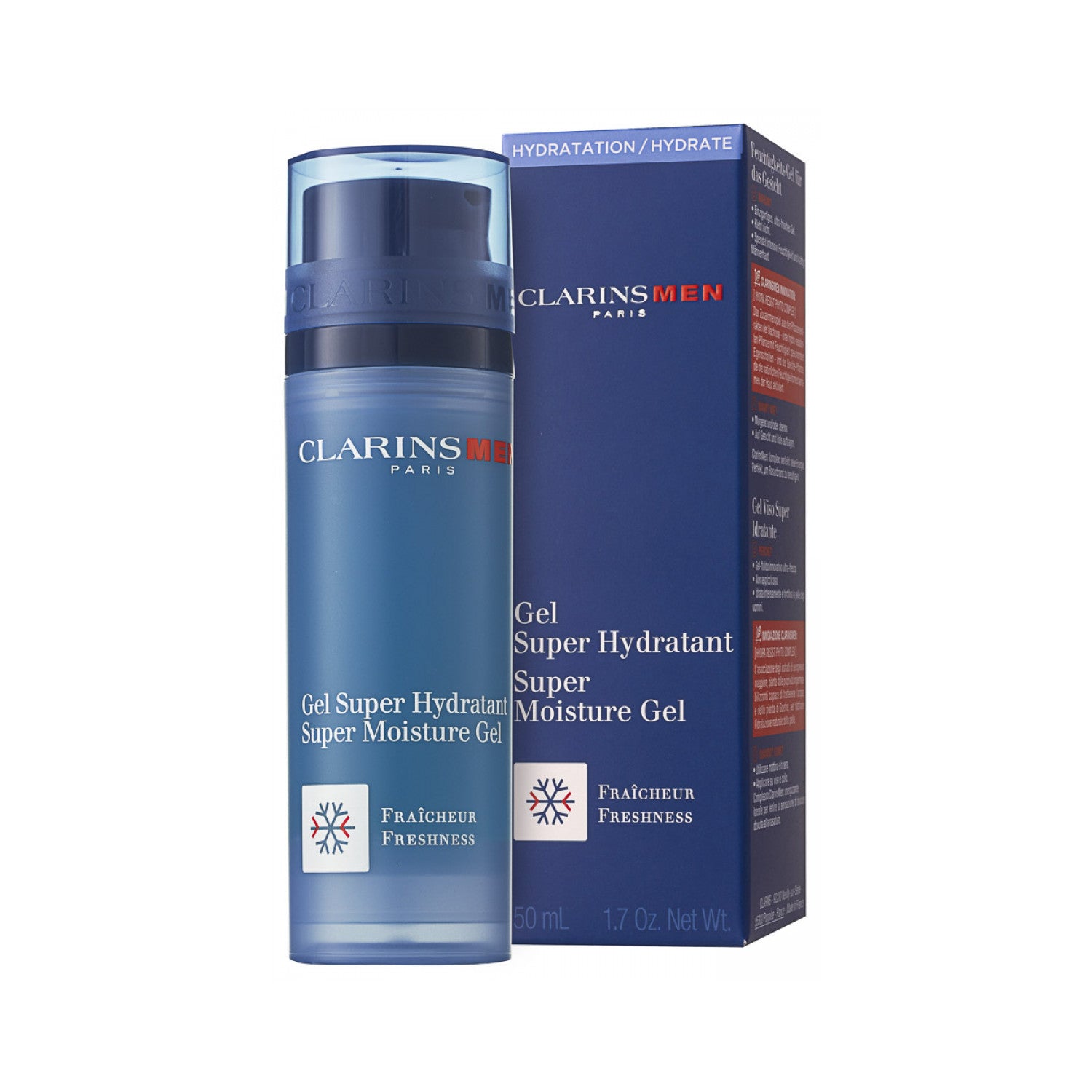 Clarins Men Super Hydratant Gesichtsgel 50 ml