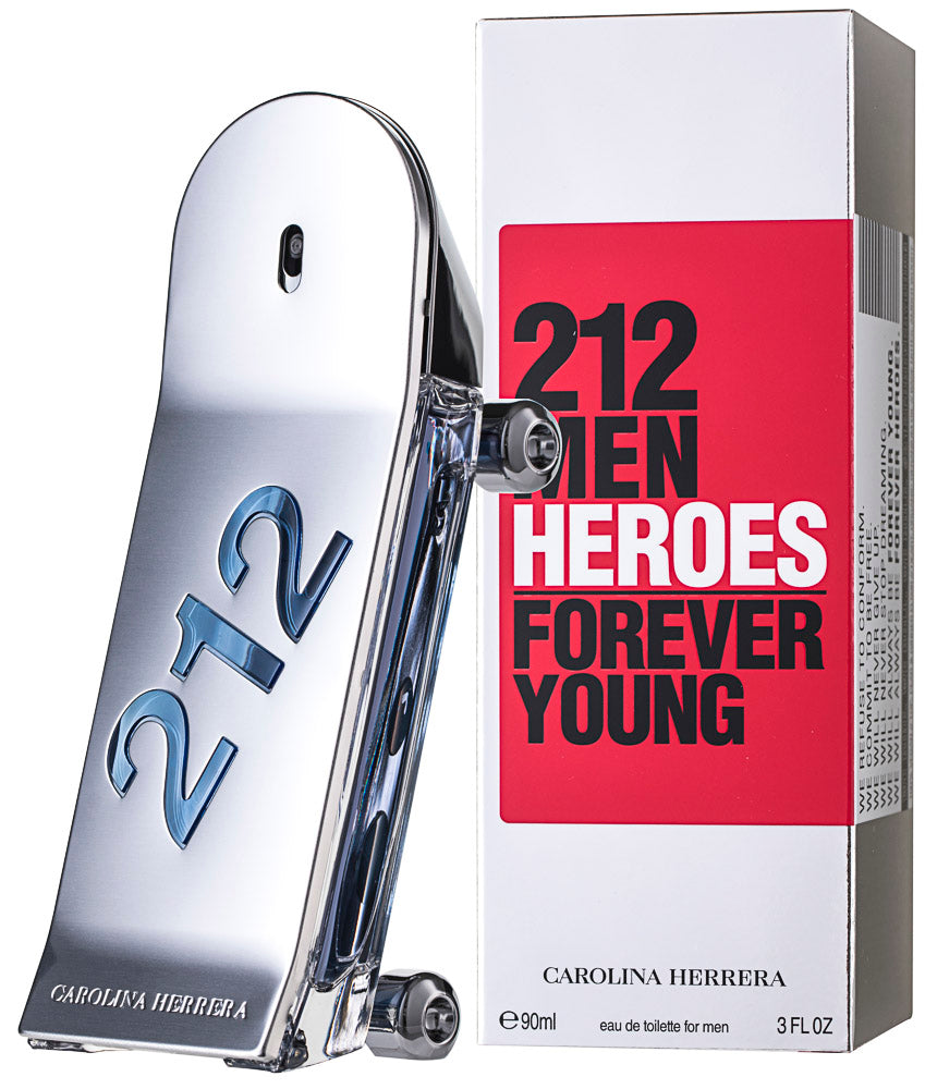 Carolina Herrera 212 Men Heroes Forever Young Eau de Toilette 90 ml