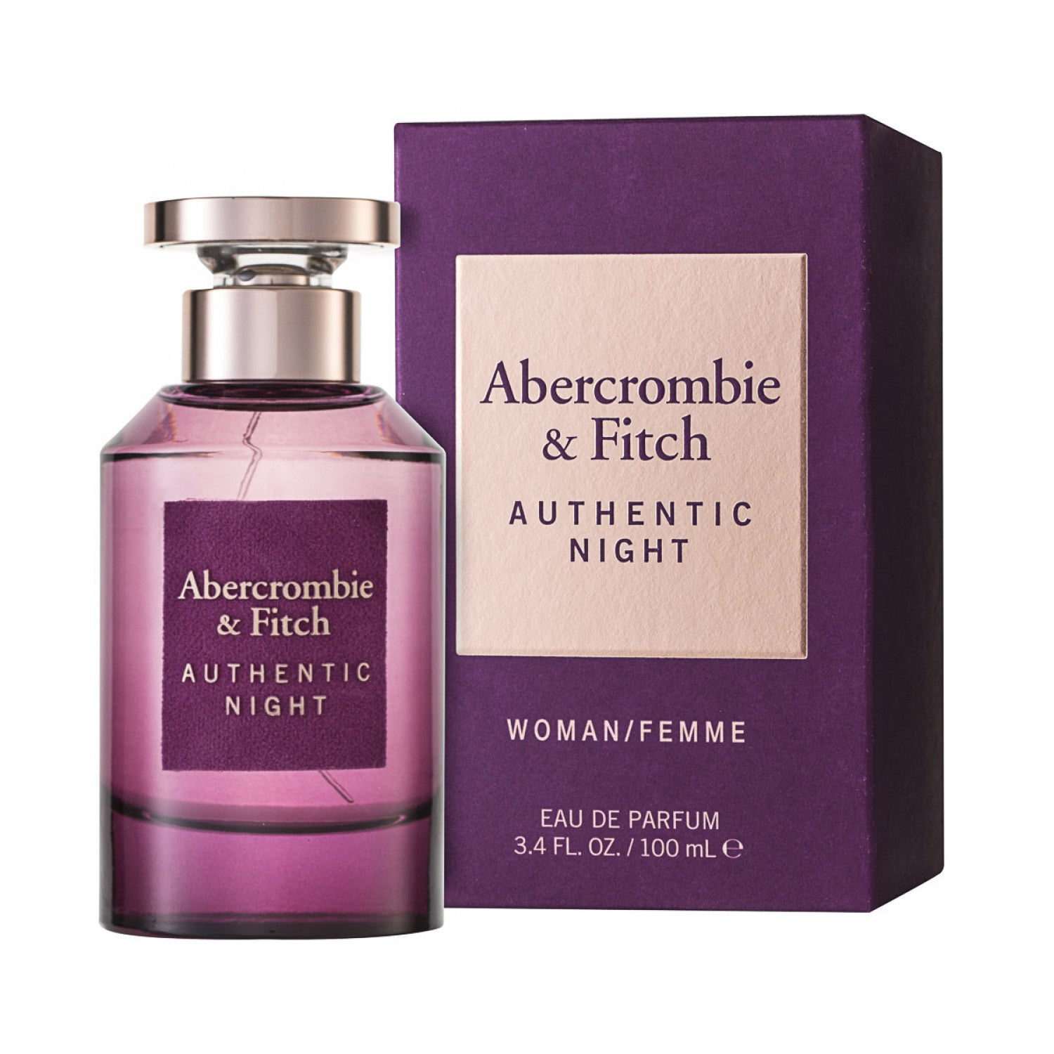 Abercrombie & Fitch Authentic Night Woman Eau de Parfum 100 ml