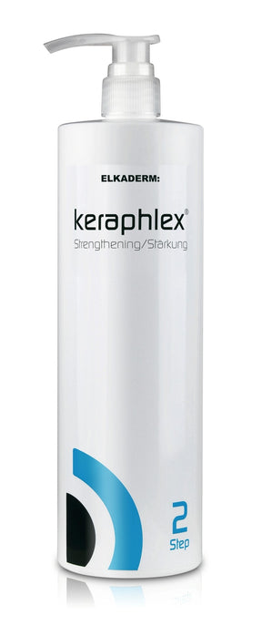 Elkaderm KERAPHLEX Concentrate Backbar Haarpflegeset XXL Set (500 ml Step 1 + 1000 ml Step 2)