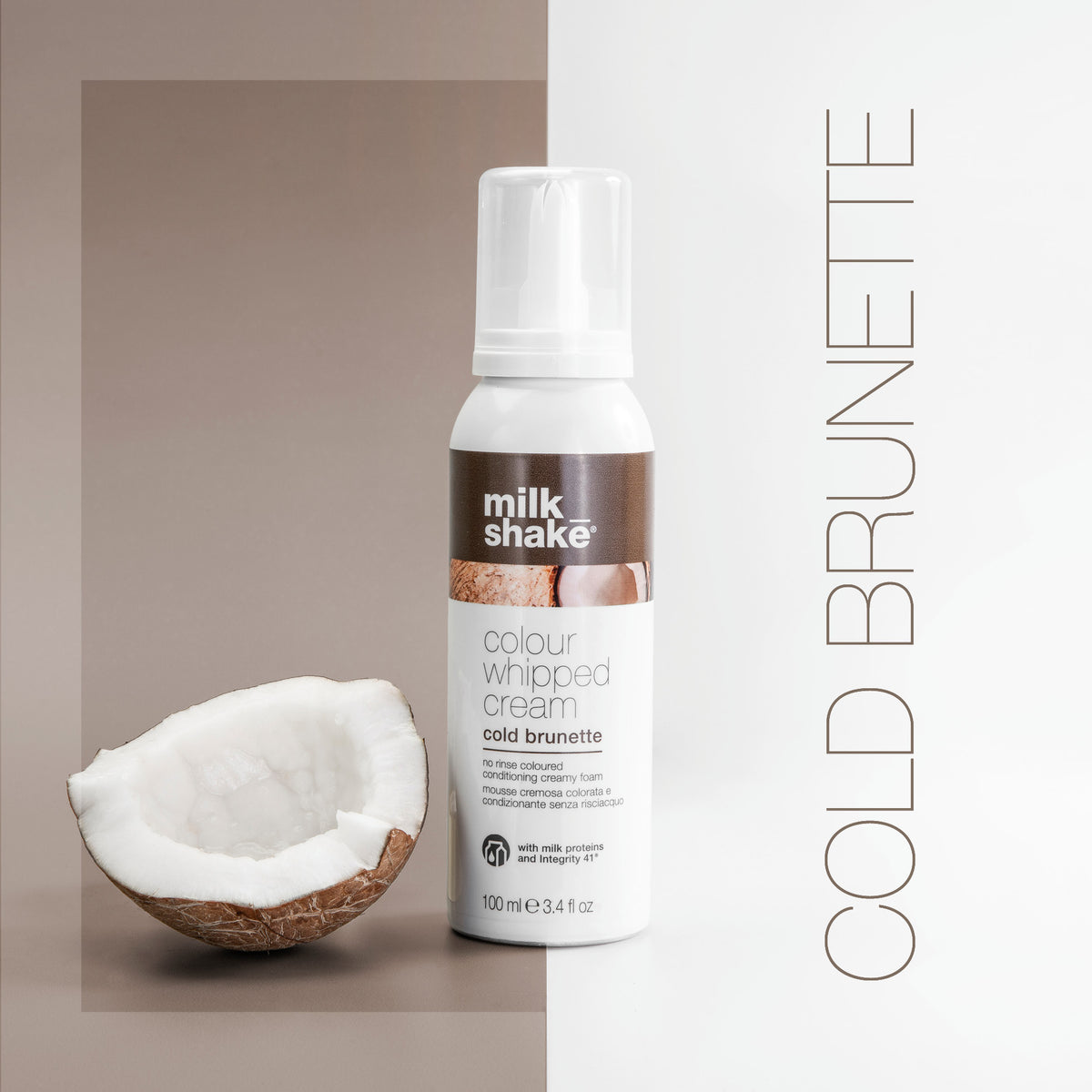 milk_shake Colour Whipped Cream 100 ml / Cold Brunette