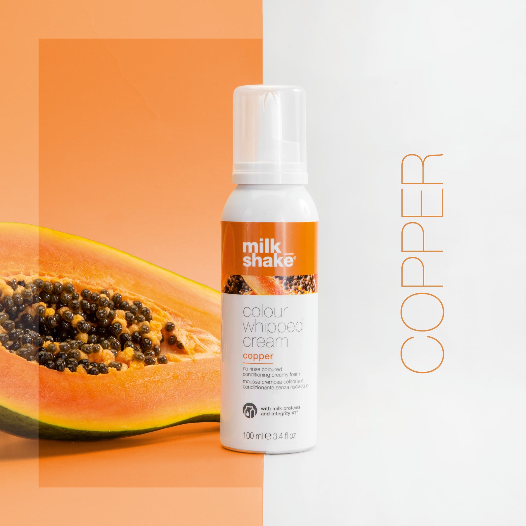 milk_shake Colour Whipped Cream 100 ml / Copper
