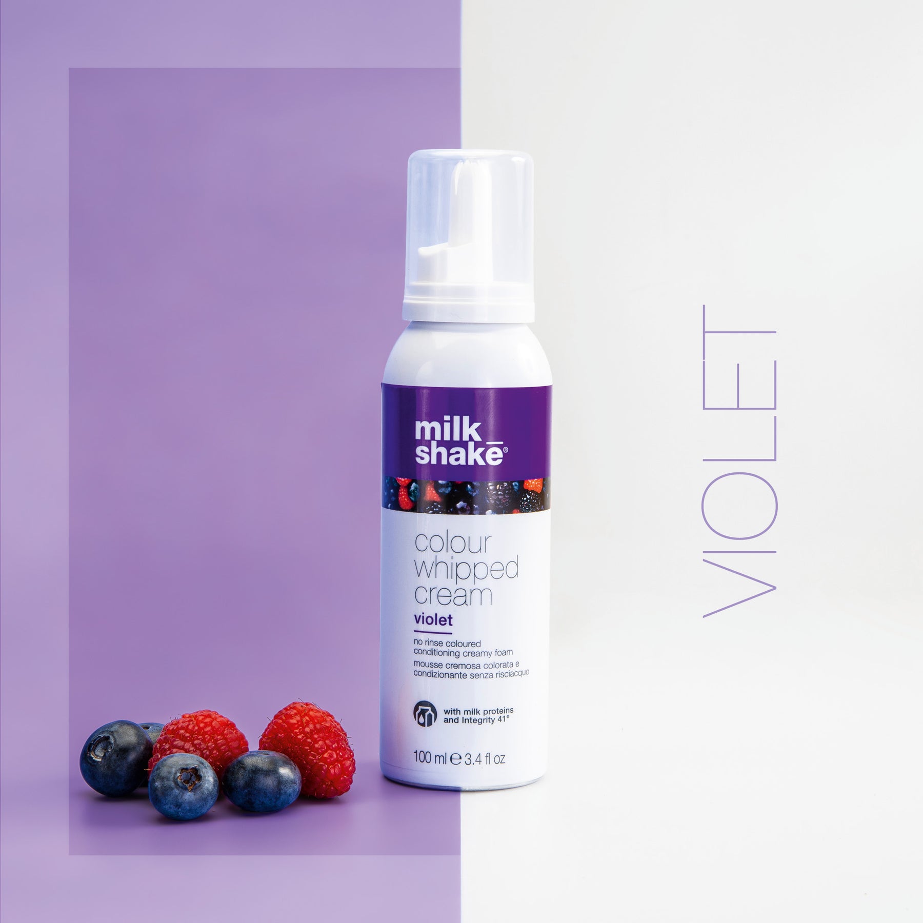 milk_shake Colour Whipped Cream 100 ml / Violet
