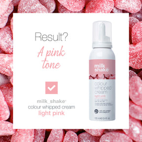 milk_shake Colour Whipped Cream 100 ml / Light Pink