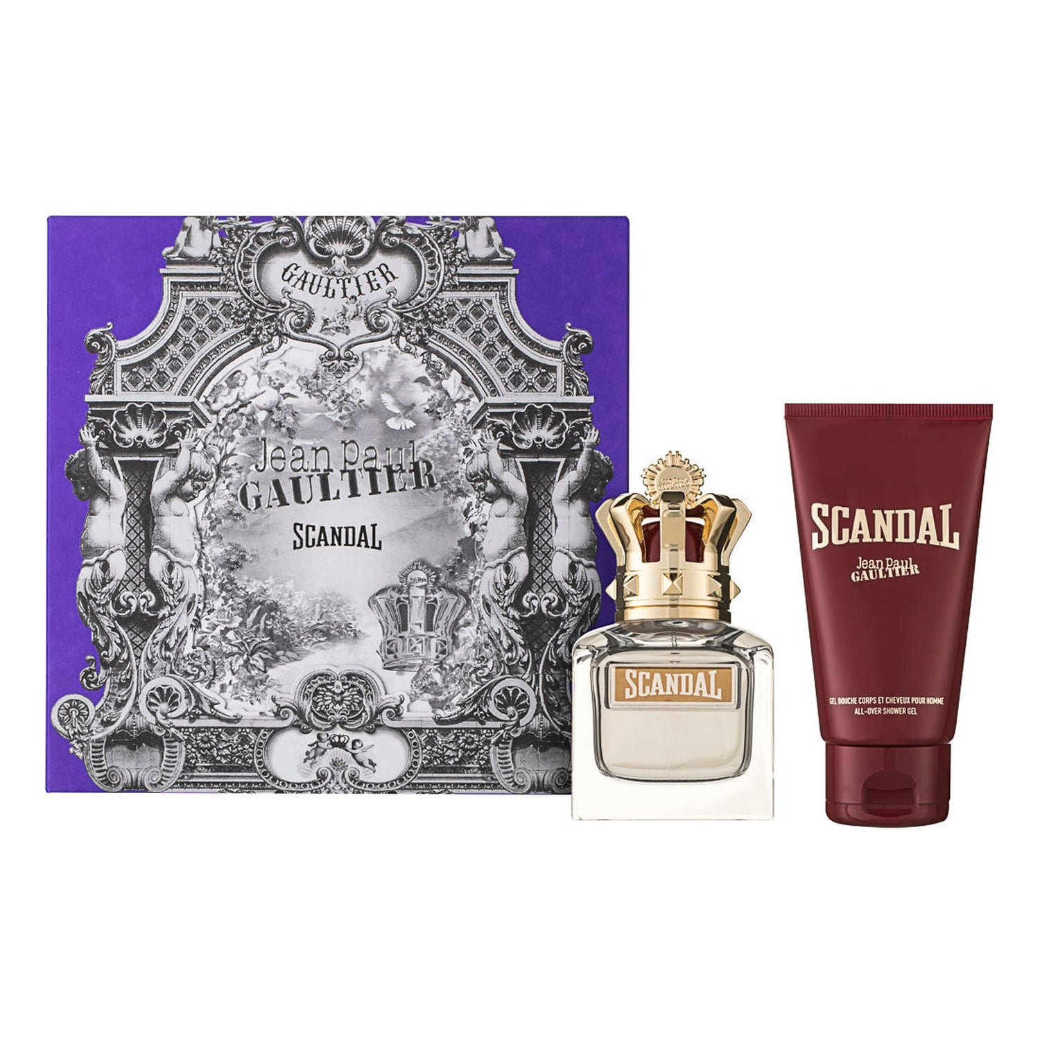 Jean Paul Gaultier Scandal Pour Homme Eau de Toilette Set 50 ml + 75 ml Duschgel