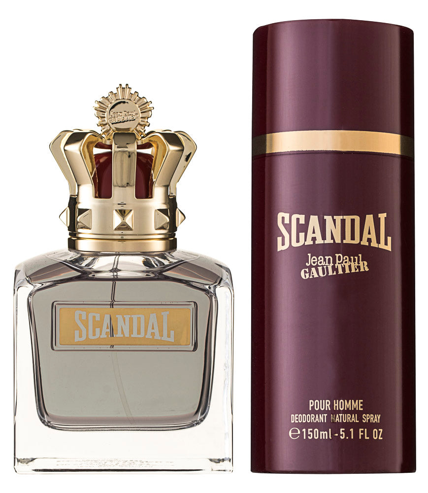 Jean Paul Gaultier Scandal Pour Homme Eau de Toilette Set 100 ml + 150 ml Deodorant Spray