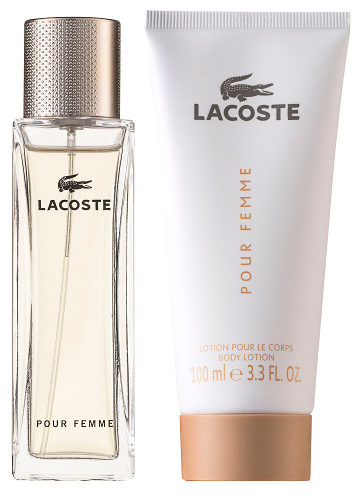 Lacoste Pour Femme EDP Geschenkset EDP 50 ml + 100 ml KörperLotion