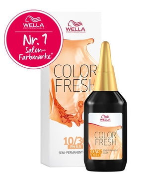 Wella Professionals Color Fresh Liquid Haarfarbe 75 ml / 10/36 Hell-lichtblond Gold-violett