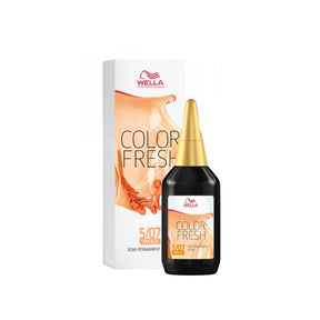 Wella Professionals Color Fresh Liquid Haarfarbe 75 ml / 5/07 Hellbraun Natur-braun