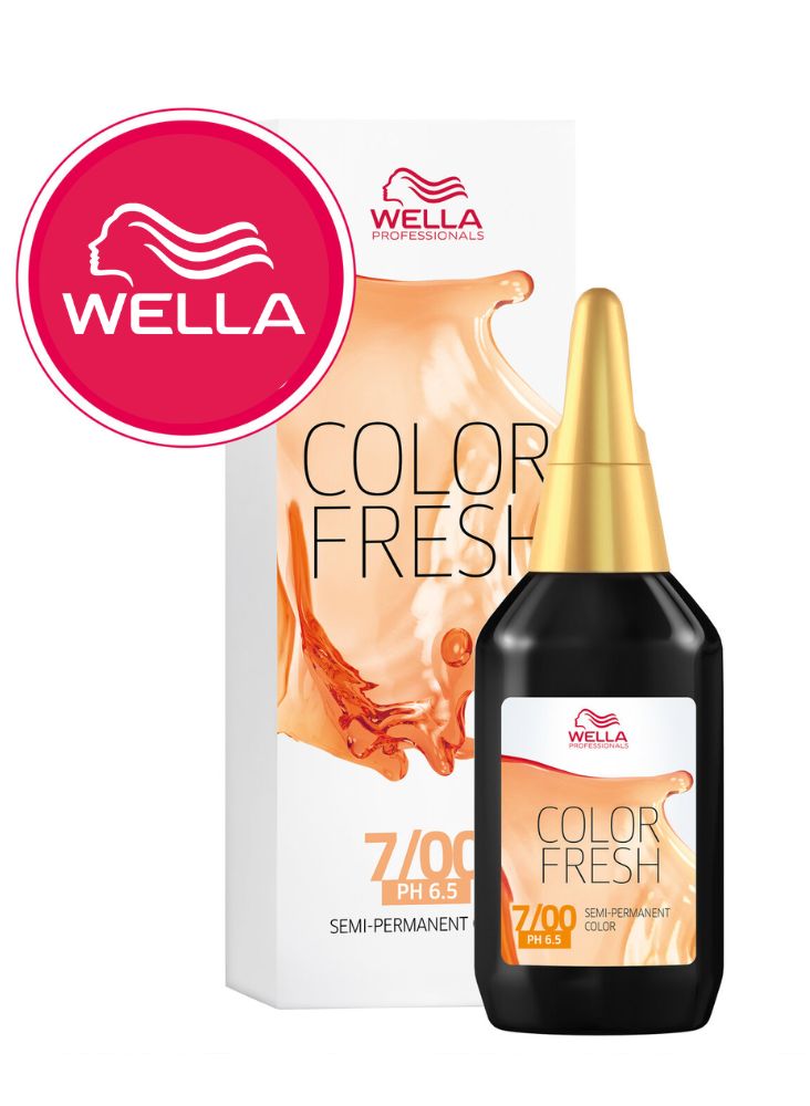 Wella Professionals Color Fresh Liquid Haarfarbe 75 ml / 7/00 Mittelblond Natur