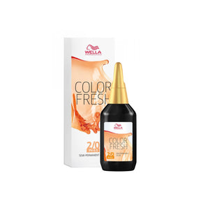 Wella Professionals Color Fresh Liquid Haarfarbe 75 ml / 2/0 Schwarz