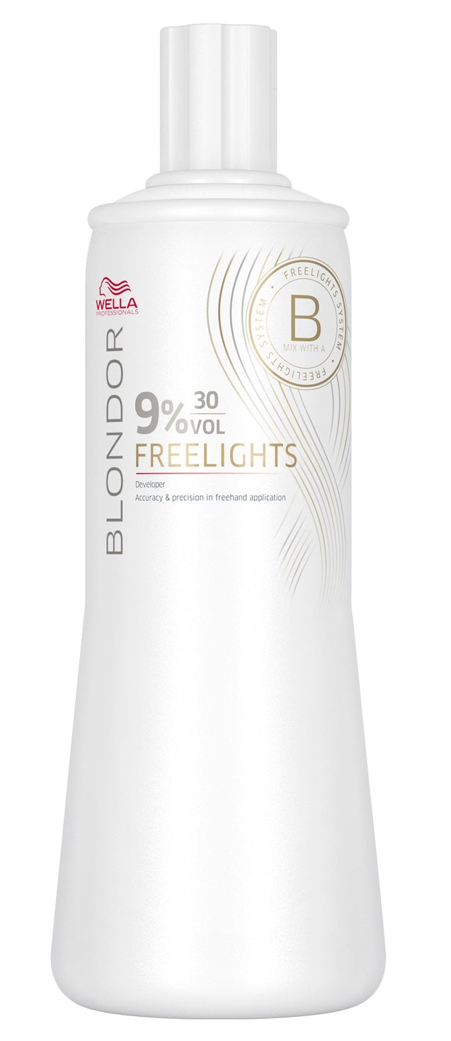 Wella Professionals Blondor Freelights Haarfarben Entwickler 1000 ml / 9%