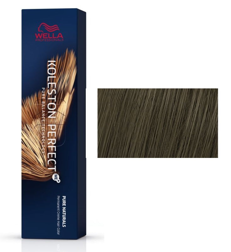 Wella Professionals Koleston Perfect Me+ Pure Naturals Haarfarbe 60 ml / 55/02 Hellbraun intensiv natur-matt