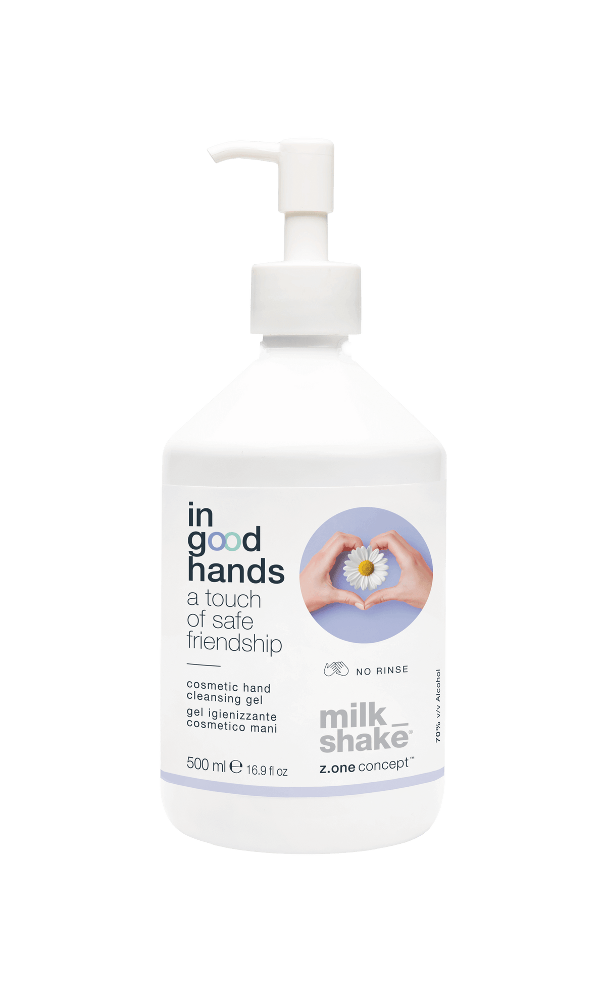 Milk Shake In Good Hands Cosmetic Hand Reinigungsgel 500 ml