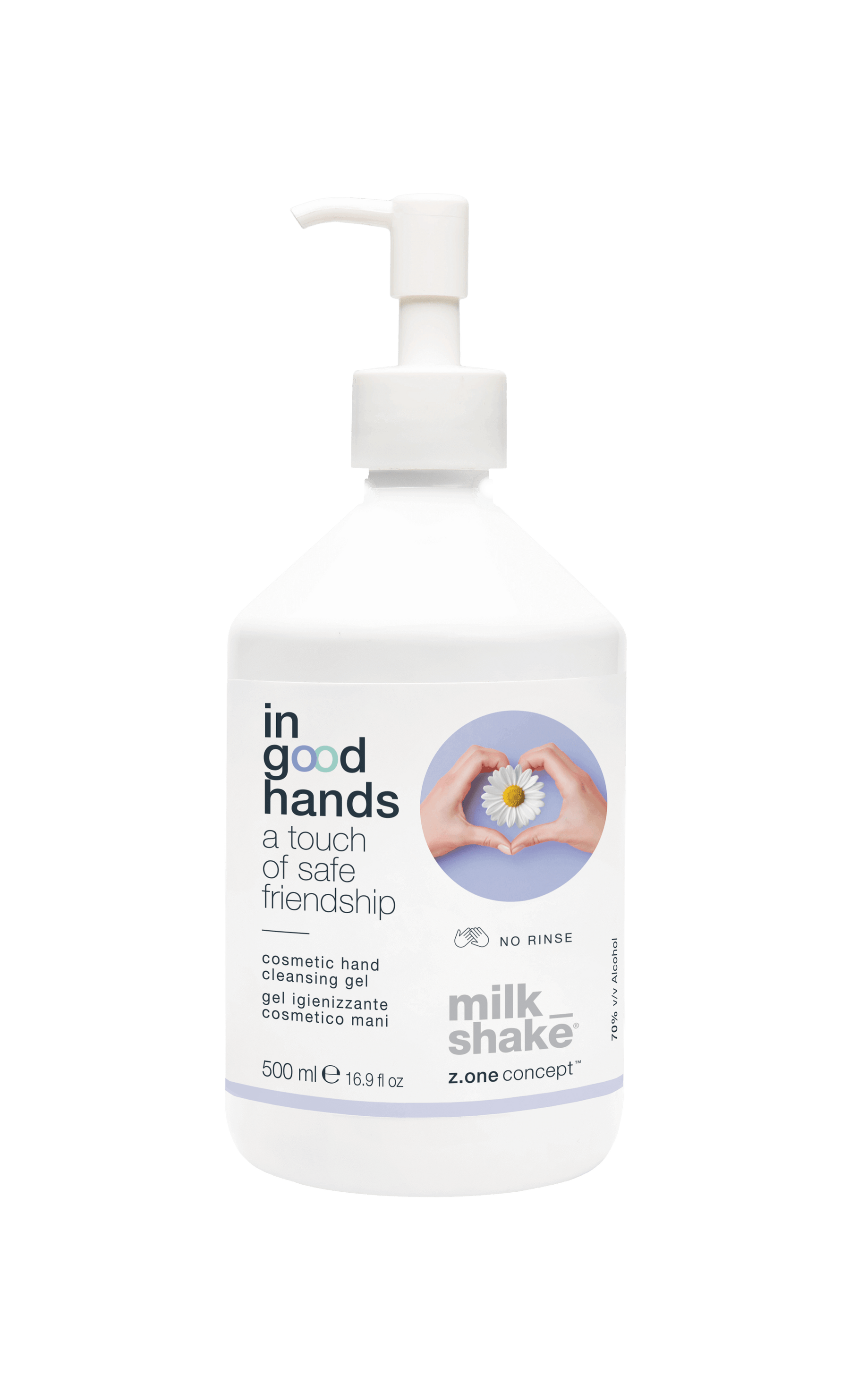 Milk Shake In Good Hands Cosmetic Hand Reinigungsgel 500 ml