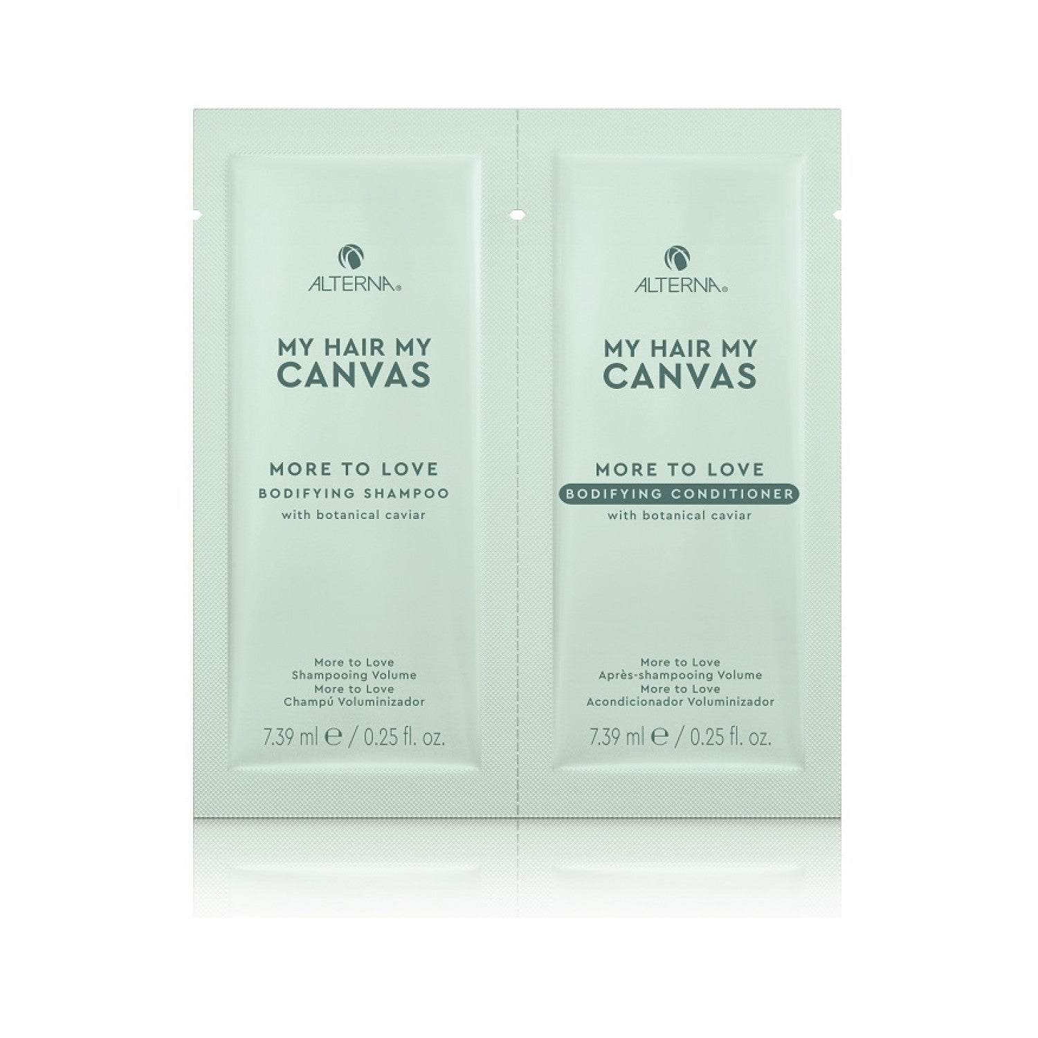 Alterna My Hair My Canvas More To Love Bodifying Packette 7.39 ml Shampoo + 7.39 ml Conditioner
