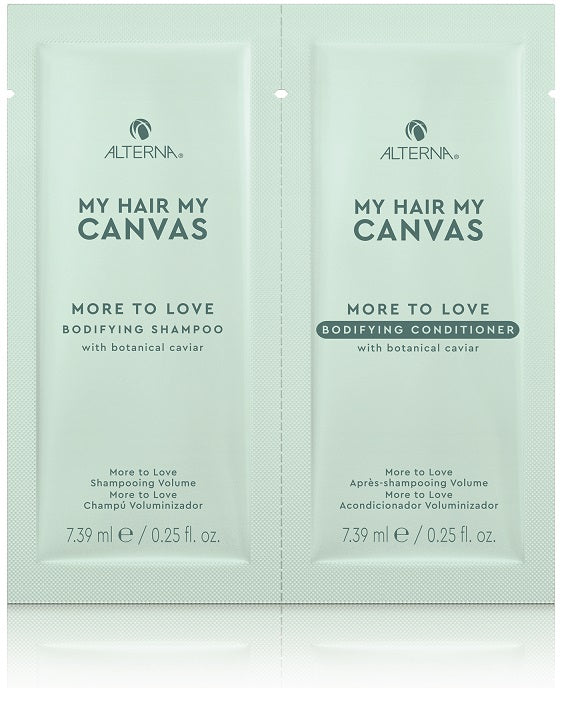 Alterna My Hair My Canvas More To Love Bodifying Packette 7.39 ml Shampoo + 7.39 ml Conditioner