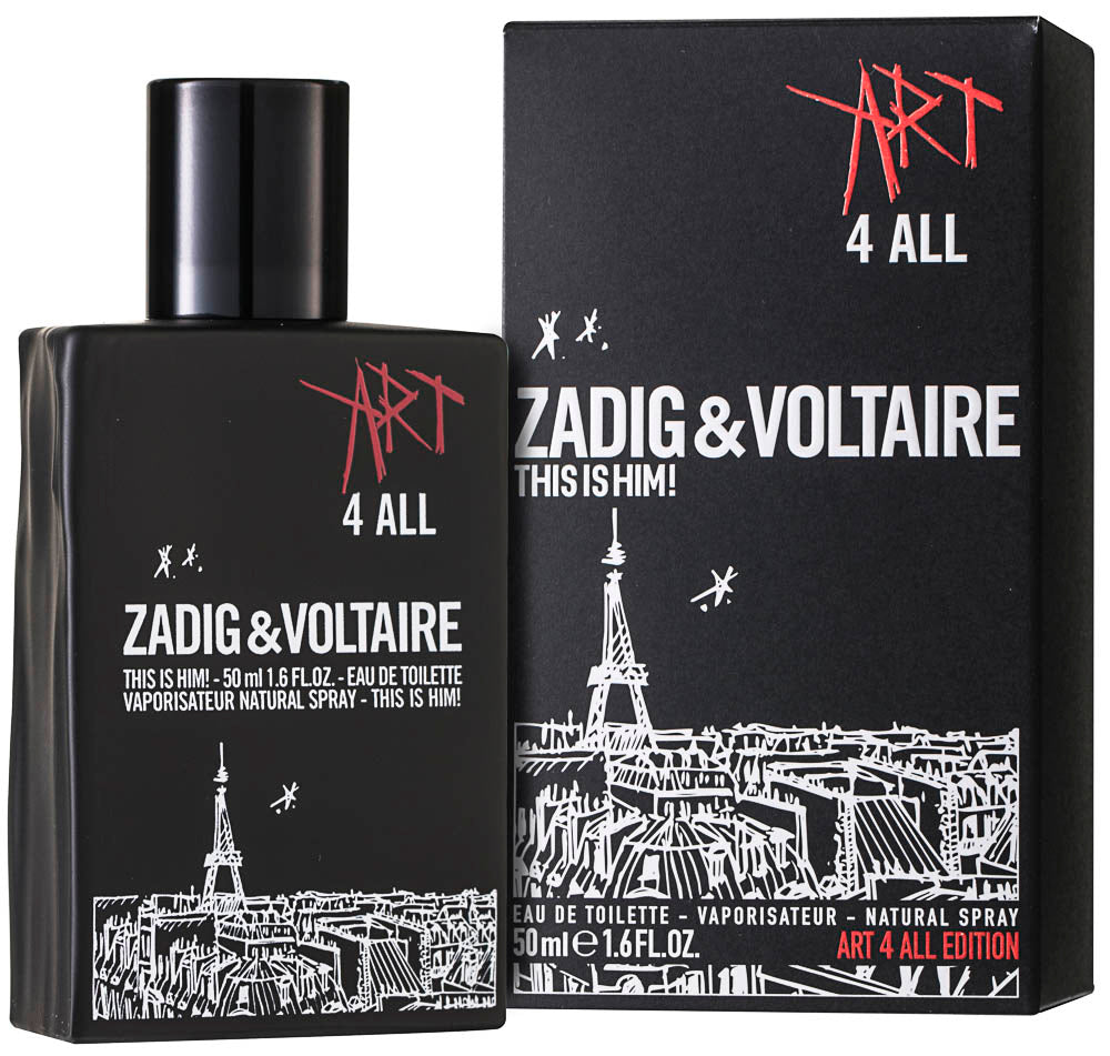 Zadig & Voltaire This is Him! Art 4 Аll Eau de Toilette 50 ml