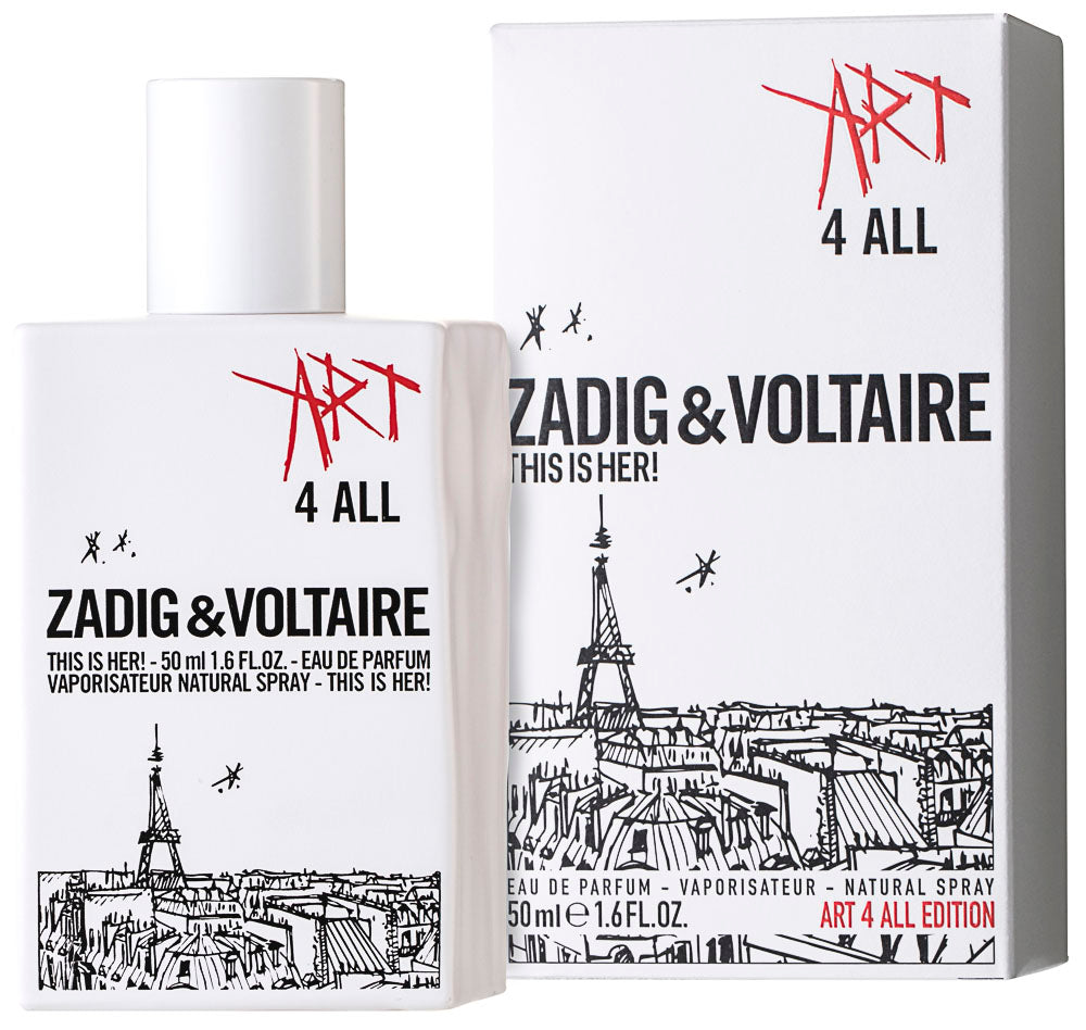 Zadig & Voltaire This is Her! Art 4 All Eau de Parfum  50 ml