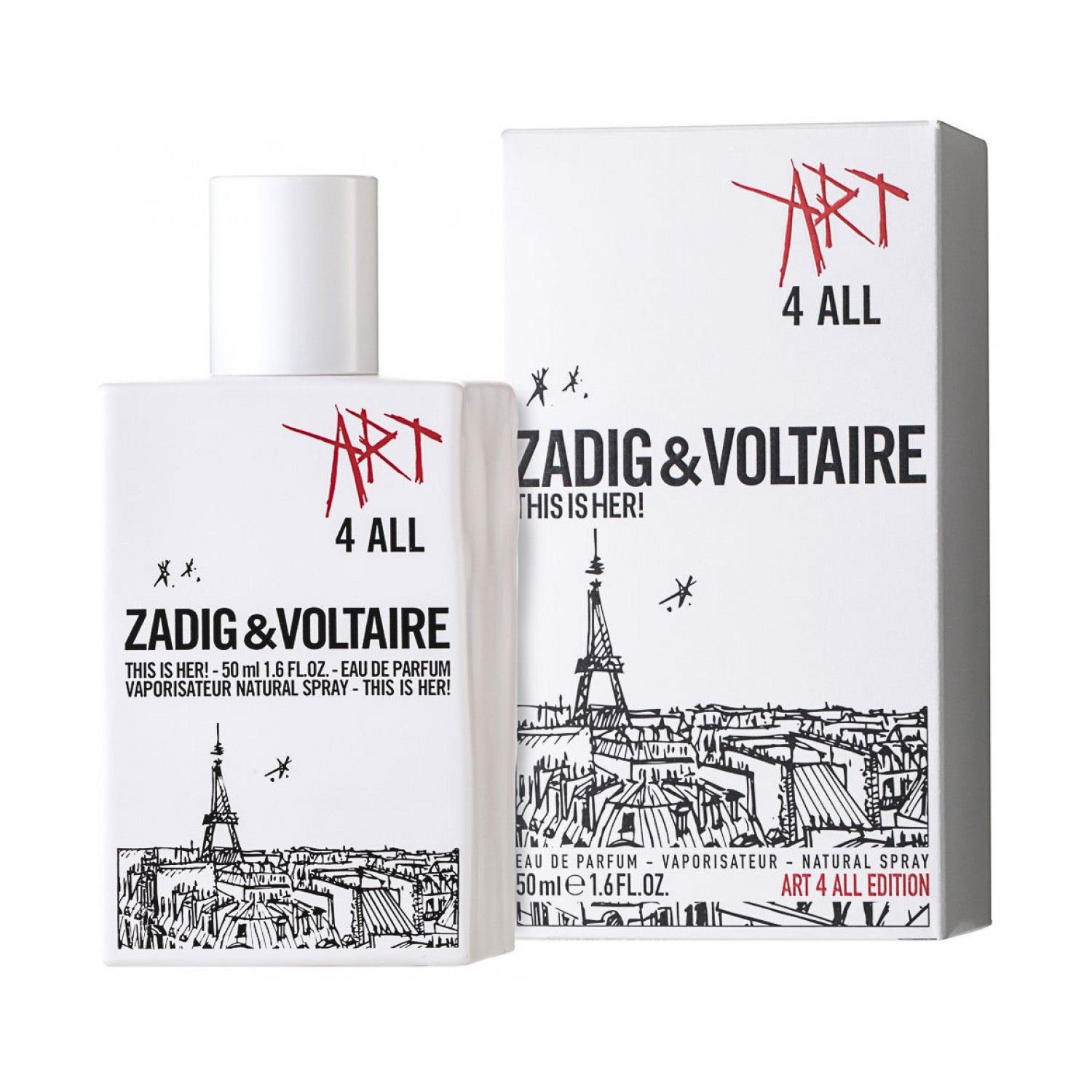 Zadig & Voltaire This is Her! Art 4 All Eau de Parfum  50 ml