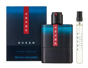 Prada Luna Rossa Ocean Eau de Toilette Set 100 ml + 10 ml
