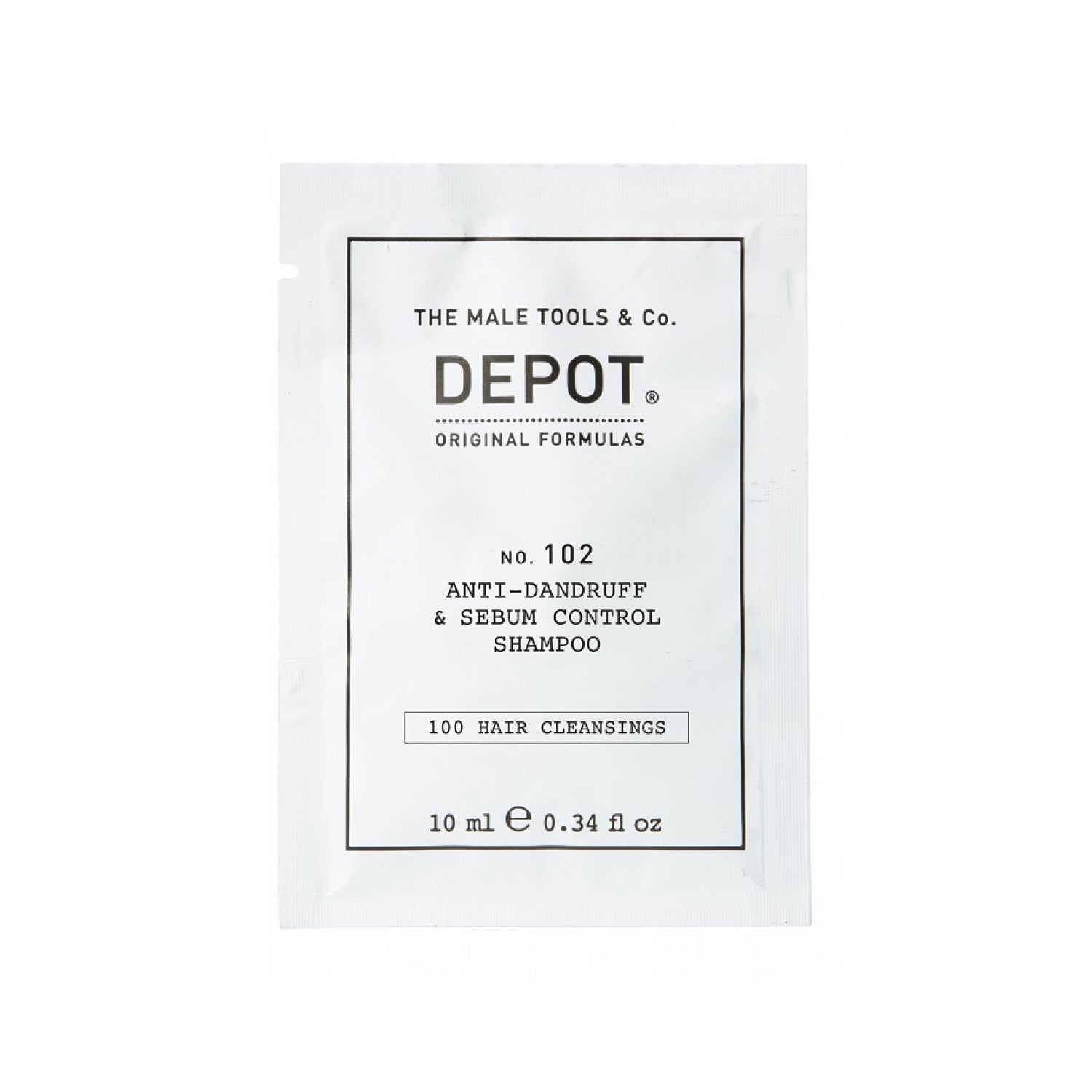 Depot No. 102 Anti-Dandruff & Sebum Control Shampoo 10 ml