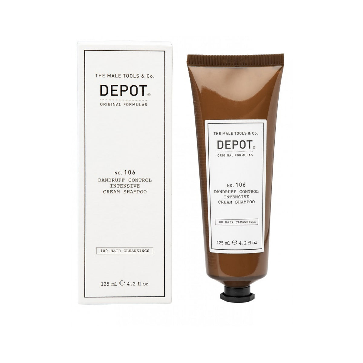 Depot No. 106 Dandruff Control Intensive Cream Shampoo 125 ml