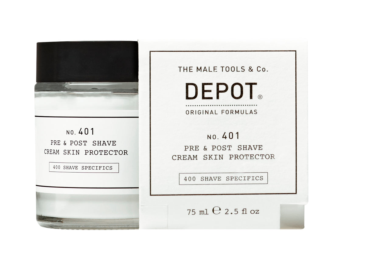 Depot No. 401 Pre & Post Shave Cream Skin Protector Rasiercreme 75 ml