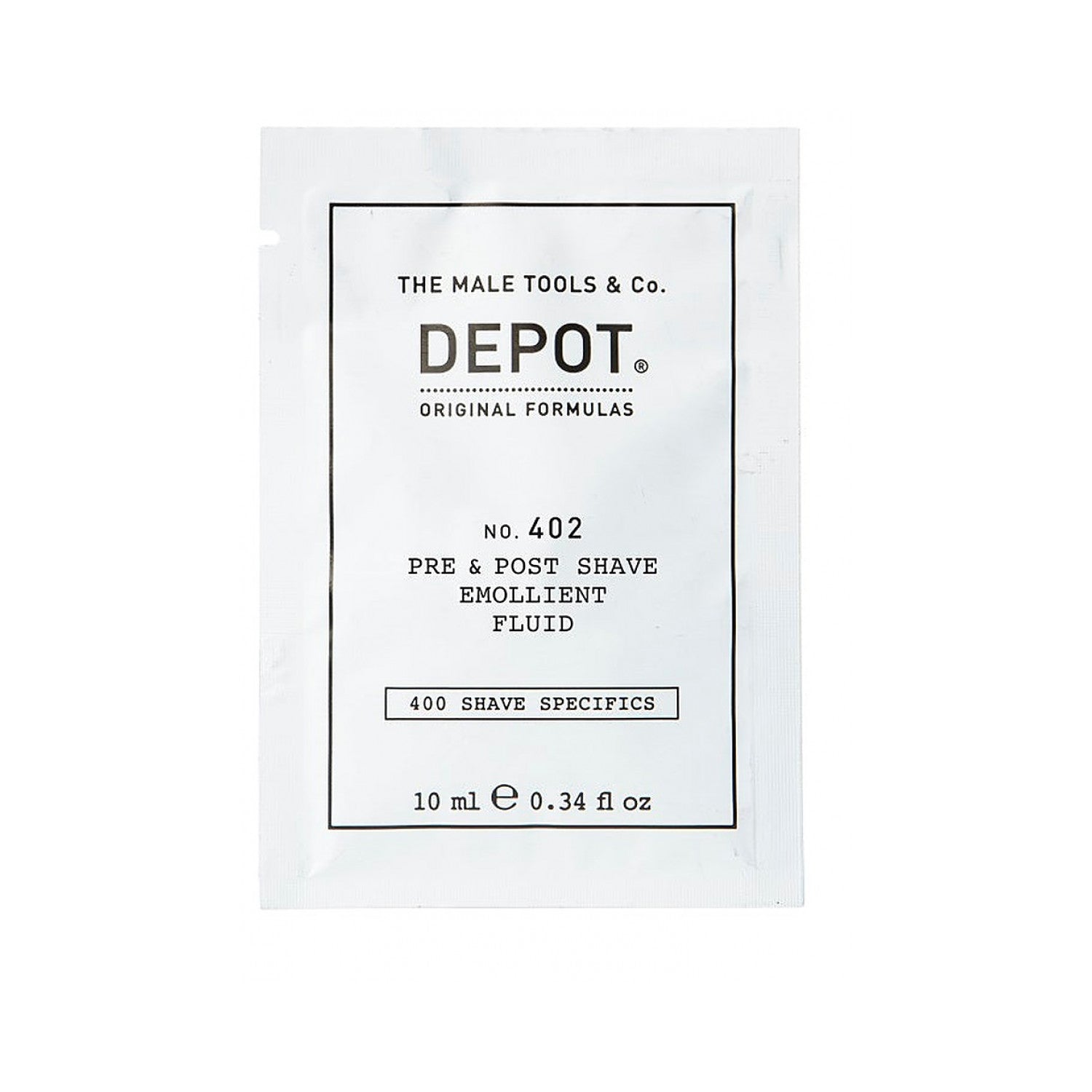Depot No. 402 Pre & Post Shave Emollient Fluid 10 ml
