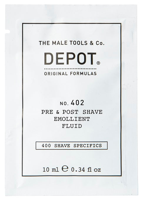 Depot No. 402 Pre & Post Shave Emollient Fluid 10 ml