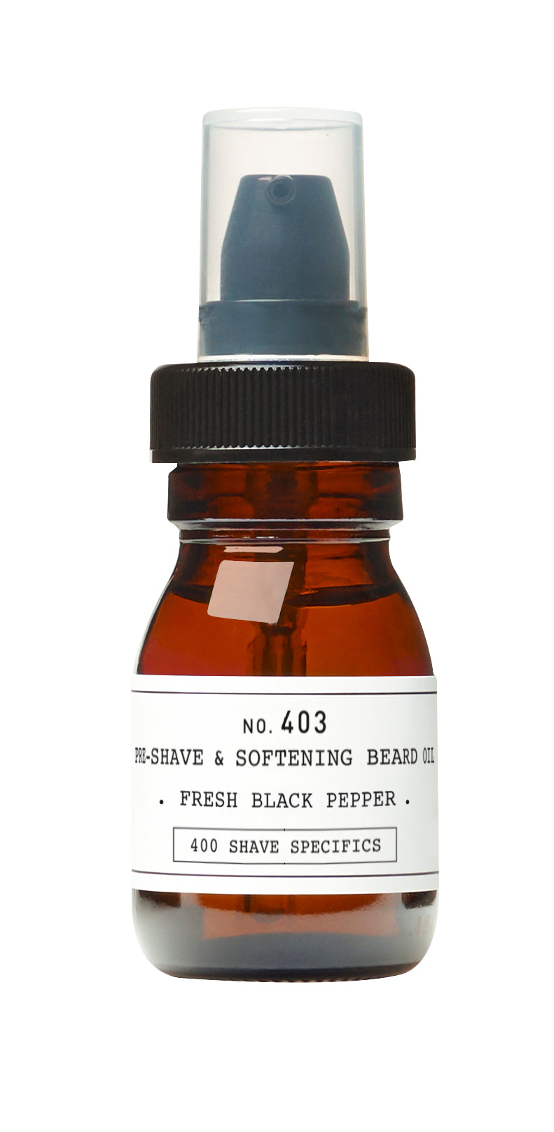 Depot No. 403 Pre-Shave and Softening Beard Oil 30 ml / Fresh Black Pepper